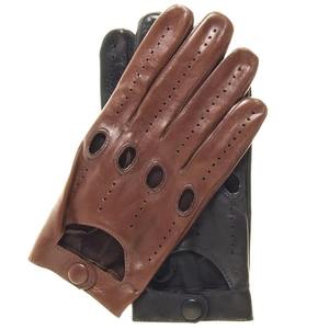 Guantes de Conducción de Cuero Personalizados para Invierno con Orificios para los Nudillos, Correa de Muñeca Ajustable y Elástica para Conductores y Motociclistas - Product Image 4