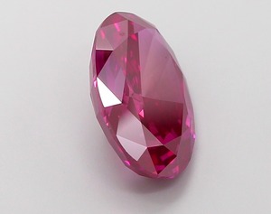 Diamant CVD rose vif fantaisie de 3,65 carats, de forme ovale, de luxe, cultivé en laboratoire, clarté VS1, polissage excellent, diamant non monté pour bijoux - Product Image 4