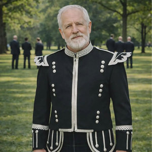 Veste doublet en laine 100% pour homme, style écossais traditionnel des Highlands, vêtements formels, fournitures d'usine de haute qualité - Product Image 1