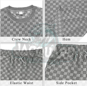 Conjunto de Camiseta y Pantalones Cortos a Bajo Precio, Ropa de Verano 2025, Conjunto para Hombre, Venta al Por Mayor, Precio Económico, Conjuntos de Verano para Hombre Personalizados - Product Image 2