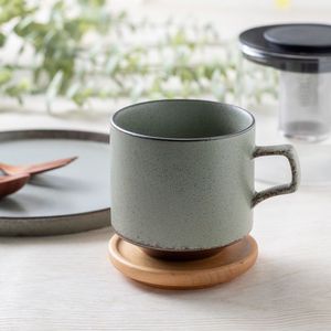 Importez les meilleures tasses à café en céramique modernes et tendance, avec logo personnalisé, style japonais. - Product Image 1