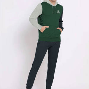 Chándal Deportivo para Hombre con Estampado Invernal de Último Diseño, 100% Algodón Ecológico y Transpirable - Product Image 5