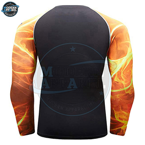 Hot Selling <b>Compression</b> <b>Shirts</b> For Adults Custom Spandex Polyester Breathable Plain White Gym Wear <b>Compression</b> T-<b>Shirt</b> on Sale - Product Image 6