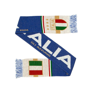 Italia National Team <b>Scarf</b> Long Acrylic Printed Sporty Style For Fans Cheer Support All Seasons - Product Image 4