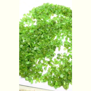 อะความารีน เทอร์ควอยซ์ มรกต เพอริดอต พลอยดิบสีเขียวธรรมชาติ 5 ล็อต - Product Image 1