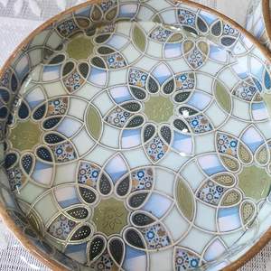 Bandejas de Servir de Madera MDF Hechas a Mano, Personalizadas al por Mayor, con Recubrimiento de Resina Esmaltada, Decorativas para Cocina y Comedor, en Tamaños de 7x7 y 9x9 Pulgadas - Product Image 4