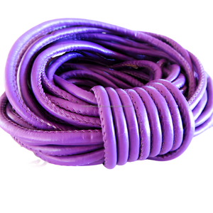 Premium Stitched Leather Cord <b>Roll</b> Soft Nappa Leather Bolo Cord for Bracelet Necklace Charm Making - Product Image 1