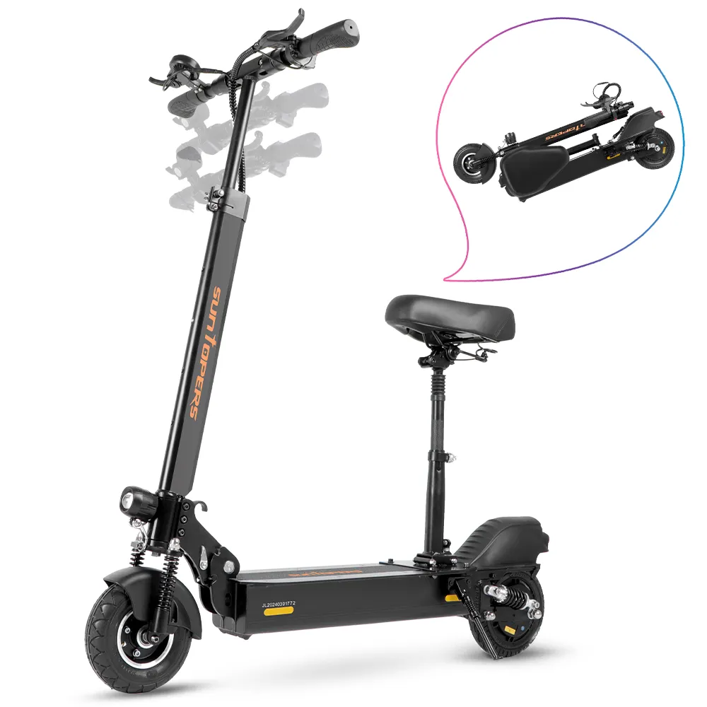 Scooters electrics with seat 350W brushless motor 2 wheel electric scooter cheap scooters electric adults with seat