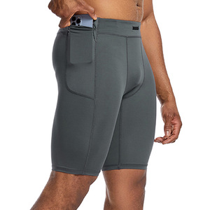 Pantalones Cortos Deportivos Casuales para Hombre, Diseño Sólido, Secado Rápido, Transpirables, para Gimnasio, Correr, Entrenamiento, Compresión hasta la Rodilla - Product Image 3