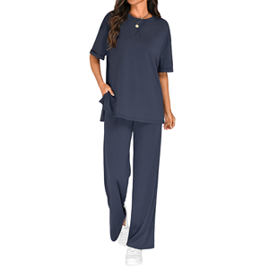 Trendy 2 Piece <b>Set</b> Women's Embroidered Co-ord <b>Set</b> Daily Wear Terry Soft Touch Fabric Women's <b>Sets</b> Causal Look Co-ord <b>Set</b> Women's - Product Image 4