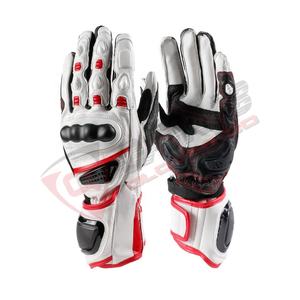 Gants de moto en cuir PU respirants de haute qualité pour l'été, pour équipes sportives, vente chaude - Product Image 6
