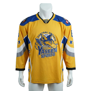 High Quality Custom Sublimation Ice Hockey Jersey-Premium 100% Polyester/Spandex Quick Dry & Breathable Custom Team <b>Names</b> - Product Image 1