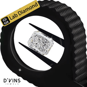 Diamants CVD en vrac taille radiant 2,09 ct E VVS2, diamants de mêlée HPHT cultivés en laboratoire pour la fabrication de bijoux - Product Image 1