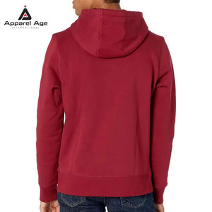 เสื้อฮู้ดดี้ผู้ชายไซส์ใหญ่ ผ้าคอตตอนหนานุ่ม ผสมผสานผ้าฝ้าย สำหรับฤดูหนาว สีพื้น ระบายอากาศได้ดี รับผลิตแบบ OEM - Product Image 3