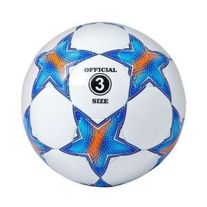 Balón de Entrenamiento de Fútbol Soccer Talla 3 y 4, PU PVC, Logotipo Personalizado para Niños Escolares, Fabricante OEM - Product Image 1