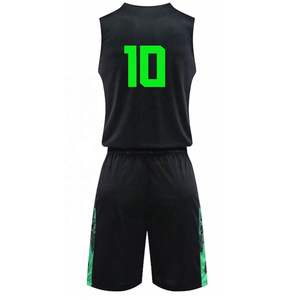 Uniformes de Baloncesto Personalizados con Logotipo, Precio Competitivo, Directo de Fábrica, Verano, 100% Poliéster, Secado Rápido, Sin Mangas - Product Image 4