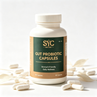 Capsules Probiotiques Naturelles OEM – Formule Digestive Bien-être Familial Adulte – Marque Privée – Usine de Suppléments Personnalisés – Hub de Vente en Gros
