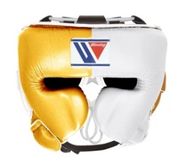 Kazananlar İçin Özel MMA Boks Başlığı Ayarlanabilir Cırtlı Kapatma Özelleştirilmiş Renkli Logo Fitness Darbe Emici Deri Sparring