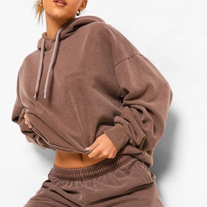 Oversized <b>Hoodie</b> High Quality <b>Plain</b> <b>Grey</b> Pullover Heavyweight Fleece Blank Loose Fit Women Men Wholesale Custom Logo Oversized H - Product Image 5