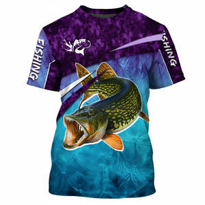 Camiseta de Pesca de Manga Larga para Hombre, Camiseta de Pesca de Alto Rendimiento, Diseño Más Reciente, Logotipo Personalizado, Venta al Por Mayor - Product Image 1