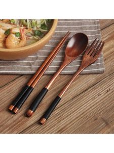 Cuchara de Cocina de Madera de Teca Natural Premium, Mango Largo, Utensilio de Cocina Ecológico para Cocinar y Servir - Product Image 3