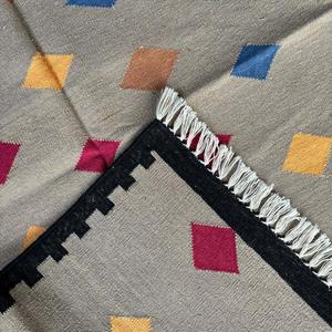 พรมผ้าฝ้ายเนื้อนุ่มลายทางสไตล์เมืองสำหรับห้องครัวห้องนั่งเล่นห้องนอน-ชุด013 - Product Image 4