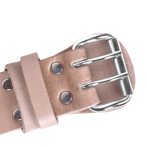Ceinture de musculation en cuir véritable robuste, protection professionnelle pour la musculation, les squats, l'entraînement avec haltères - Product Image 5