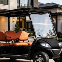 Carrito de Golf Eléctrico de 4 Plazas A617.4, Buggy de Ocio para Jardín Privado