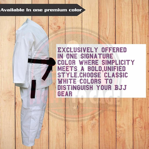 New Trendy Product Factory Direct <b>White</b> Color Custom Logo Martial Arts Wear Lightweight  OEM/ODM Kids bjj gi <b>kimono</b> Suits - Product Image 3