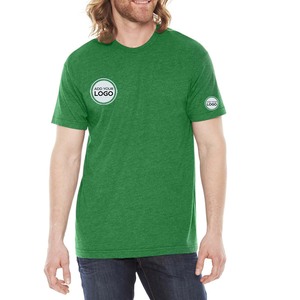 Camisetas Personalizadas Bella Canvas para Hombre, Modelo 3413c, Color Carbón - Product Image 5