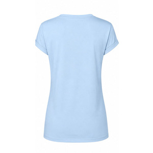 Camiseta Gráfica Estampada Personalizada para Mujer, Camiseta Casual de Moda, Cuello Redondo de Algodón Suave, Manga Corta, Estilo Urbano, Fabricante Mayorista - Product Image 6
