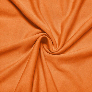 T-shirt à manches longues col rond orange en coton/fibre de bambou respirant à séchage rapide, tricoté, coupe classique, couleur unie, décontracté pour homme - Product Image 5