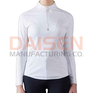 Female Equestrian Sports Shirt <b>Long</b> <b>Sleeve</b> Lightweight Breathable Fabric Ideal for Riding Practice and Outdoor Use - Product Image 3