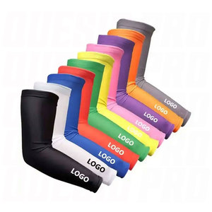 Manchons de compression unisexes respirants pour le cyclisme en extérieur, protection solaire UV, manchons chauffants pour les bras - Product Image 1