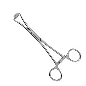 Pince à tissus de qualité supérieure, 6 pouces, en acier inoxydable allemand, instruments chirurgicaux médicaux pour obstétrique et gynécologie, réutilisable - Product Image 2
