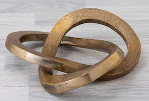 Sculpture en aluminium texturé pour la décoration de maisons de luxe, ajoutant profondeur et dimension à tout thème d'aménagement intérieur - Product Image 4