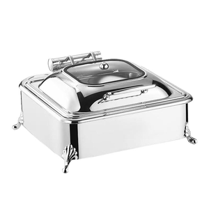 Recipiente para Calentar Comida de Acero Inoxidable con Garantía de Un Año y Recipiente Redondo para Servicio de Buffet Confiable - Product Image 6