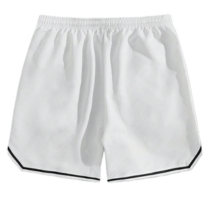 Pantalones Cortos Deportivos Casuales de Verano para Hombre, con Logotipo Personalizado en la Parte Delantera, Cintura Elástica Alta, Satén Ecológico, Impermeables, de Secado Rápido, OEM - Product Image 3