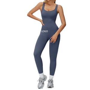<b>Men's</b> Black Square Neck <b>Spaghetti</b> <b>Strap</b> <b>Tank</b> <b>Top</b> High Waist Leggings Moisture Wicking Fitted Anti-Exposure 100% Polyester Sport - Product Image 2