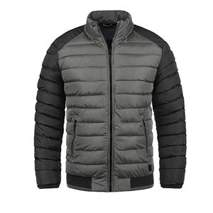 Veste d'hiver pour homme de haute qualité, légère, en duvet, résistante à l'eau et pliable, avec capuche, col long, tissu pour l'hiver - Product Image 4