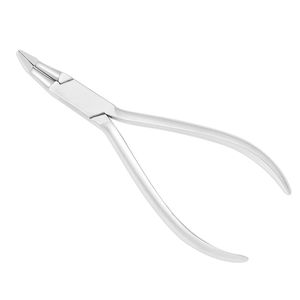 Pince à plier les fils orthodontiques en bec d'oiseau, longue, conique, réutilisable, en acier inoxydable CE, écologique, ergonomique SHAHZIK - Product Image 5