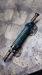 Poignée de portail en fer forgé résistant à la rouille, facile à installer, style traditionnel, design en forme de serpent, portails décoratifs - Product Image 2