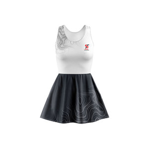 Conjunto Deportivo Resistente Solid Trader con Protección Solar y Comodidad Elástica, Uniforme de Tenis para Mujer - Product Image 1