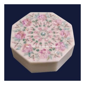 Total Super Design Producto hecho a mano Calidad Mejor diseño Caja de incrustaciones de mármol con caja de nácar Uso para regalo de almacenamiento de joyas - Product Image 1