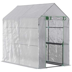 Grande Serra Moderna con Telaio Zincato, Facile da Montare, per Giardini Domestici e Uso Matrimoniale, in PVC PE Resistente - Product Image 2