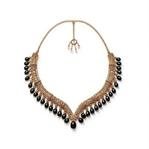 Jewelemarket 10575510GR Conjunto de Joyería Fina, Elegante Collar de Perlas y Cuentas - Product Image 2