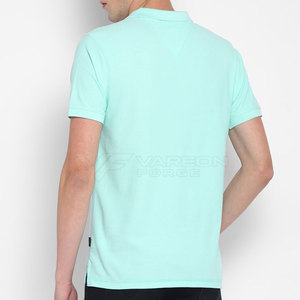 Polo homme coupe classique en coton doux, idéal pour un style décontracté au bureau et les sorties nocturnes - Product Image 4