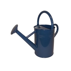 Arrosoir en fer au design exceptionnel, finition grise, pour jardin extérieur, ferme, plantes, avec support, pour un remplissage facile - Product Image 4