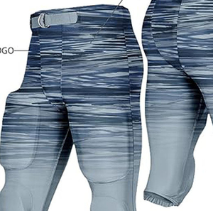 Pantalons de football américains 100% polyester, vêtements d'équipe, pantalons américains unisexes, logo personnalisé, pantalons de football - Product Image 4