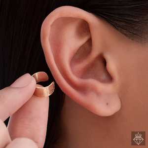 ต่างหูแบบหนีบ PRAO 5 สีทอง ป้องกันการหมอง ดีไซน์หรูหรา - Product Image 5